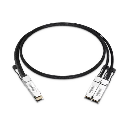 Cisco QDD-2Q200-CU2M Compatible 2m (7ft) 400G QSFP-DD to 2X200G QSFP56 Passive Direct Attach Copper Breakout Cable for DGX Spark AI Clusters SFPS
