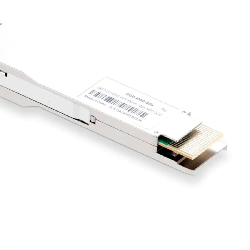 Cisco Compatible Coherent VCSEL & Broadcom DSP 400GBASE-SR4 QSFP-DD PAM4 850nm 100m MTP/MPO-12 MMF Optical Transceiver Module SFPS