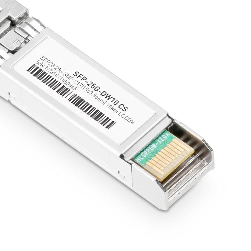 Cisco C26 DWDM-SFP25G-56.55 Compatible 25GBASE-DW10 SFP28 C26 10km Duplex LC Transceiver Module for SMF SFPS
