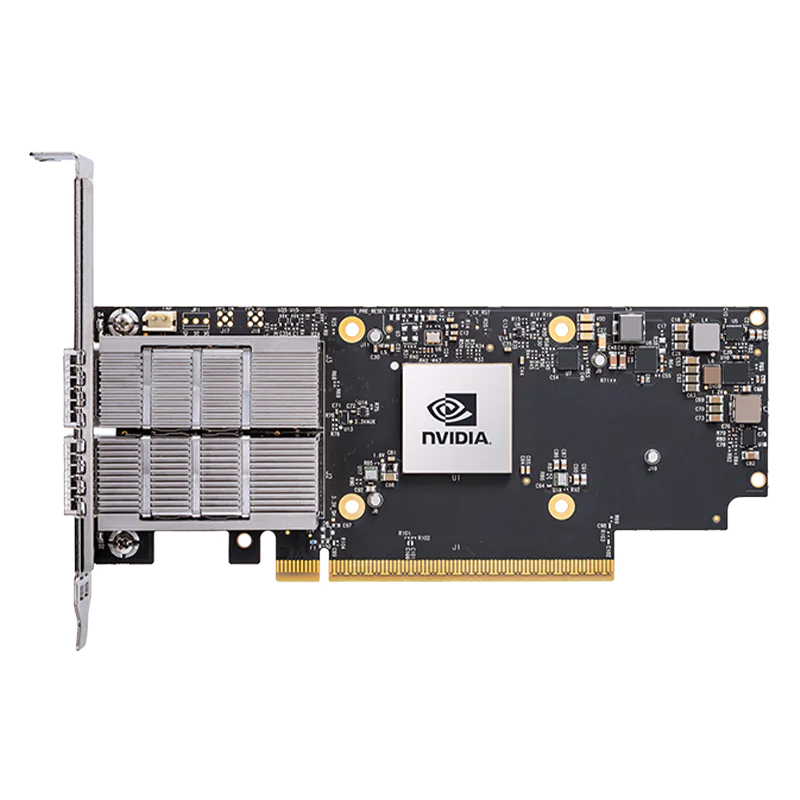 NVIDIA/Mellanox MCX755106AC-HEAT ConnectXÃ‚Â®-7 Adapter Card, 200GbE/NDR200, Dual-port QSFP112, PCIe 4.0/5.0 x16, Crypto Enabled, Tall Bracket SFPS