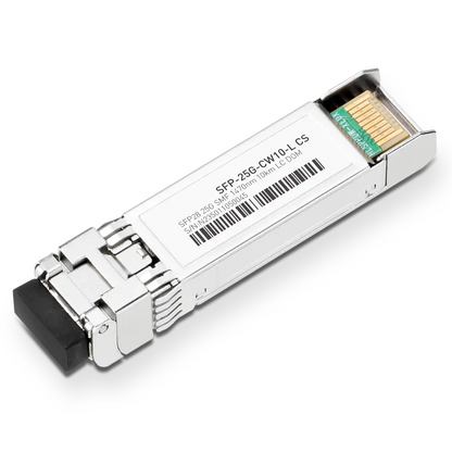 Cisco CWDM-SFP25G-1530-10 Compatible 25GBASE-CW10-L SFP28 1530nm 10km Duplex LC Transceiver Module for SMF SFPS