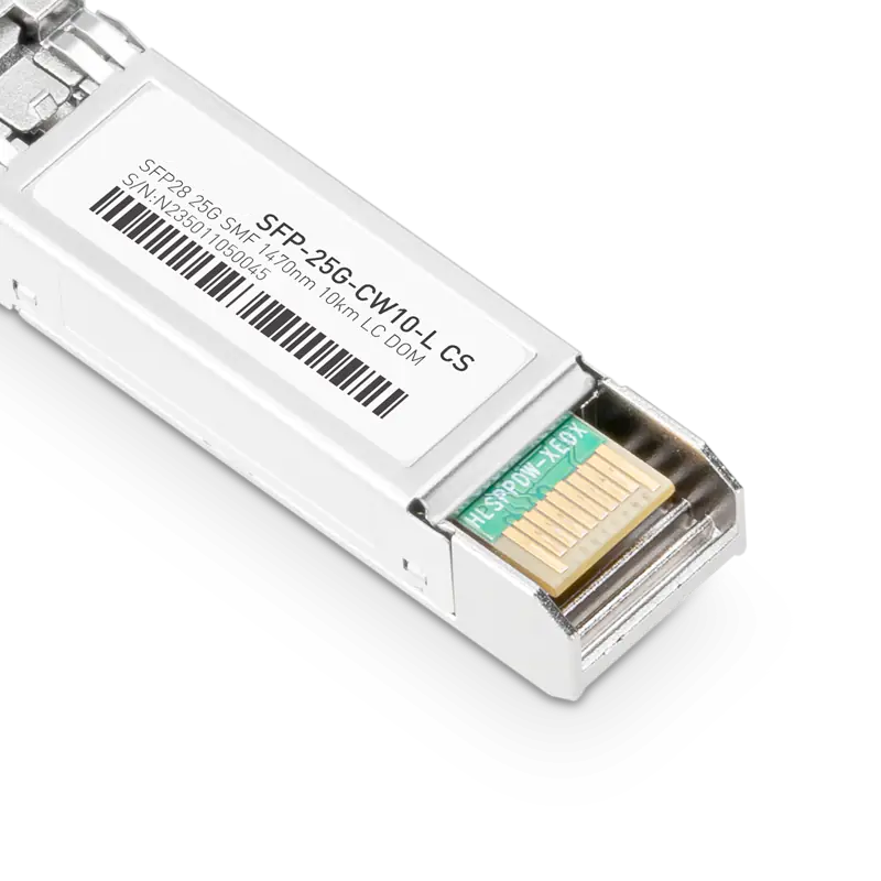 Cisco CWDM-SFP25G-1530-10 Compatible 25GBASE-CW10-L SFP28 1530nm 10km Duplex LC Transceiver Module for SMF SFPS