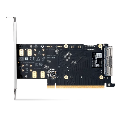 NVIDIA/Mellanox C8180X (930-9XAX6-0025-000) Socket Direct/MultiHost Auxiliary Kit for Additional PCIe Gen6x16 Connection, 250mm MCIO Harness SFPS