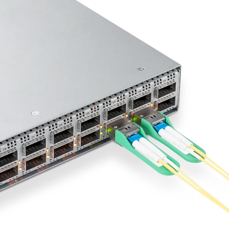 Dell Q28-100G-FR Compatible 100GBASE-FR QSFP28 PAM4 1310nm 2km DOM Duplex LC Transceiver Module for SMF SFPS