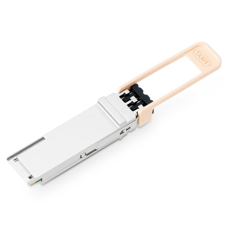 HW QSFP28-100G-BIDI Compatible 100GBASE-SRBD QSFP28 850nm 70m (OM3) /100m (OM4) /150m (OM5) DOM Duplex LC Transceiver Module for MMF SFPS