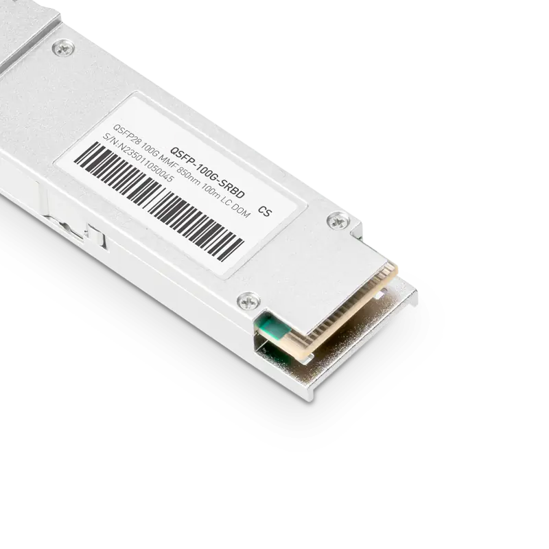 HW QSFP28-100G-BIDI Compatible 100GBASE-SRBD QSFP28 850nm 70m (OM3) /100m (OM4) /150m (OM5) DOM Duplex LC Transceiver Module for MMF SFPS