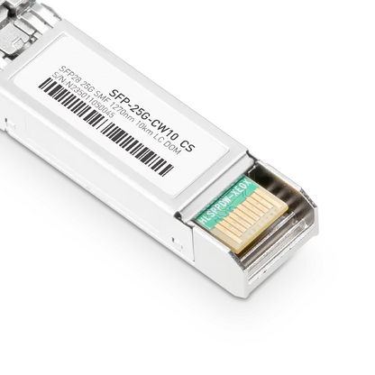 Arista SFP-25G-CW-1270-10 Compatible 25GBASE-CW10 SFP28 1270nm 10km Duplex LC Transceiver Module for SMF SFPS