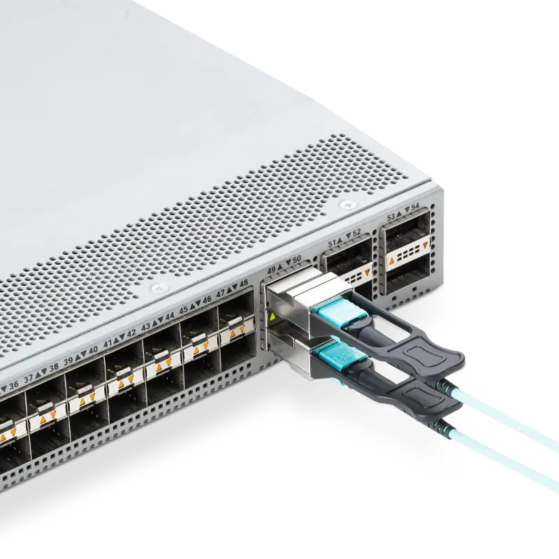 HPE H3C JG709A Compatible 40GBASE-CSR4 QSFP+ 850nm 300m MPO/MTP-12 Transceiver Module for MMF SFPS